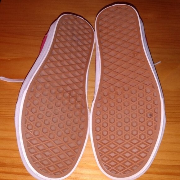 Vans Burgundy Red Suede Off the Wall Sneakers, Men's Sz 6/Woman's Sz 7.5 - Picture 3 of 12